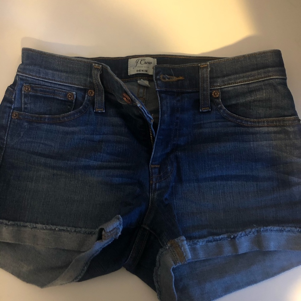 Jcrew denim shorts